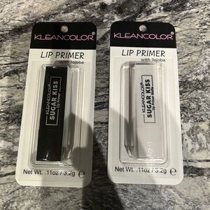 Lot 2 Kleancolor Lip Primer  Sugar Kiss Lip Primer Sugar Kiss Lip Primer Matte